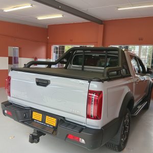 JAC Double Cab with Roll Bar Clip on Tonneau Cover