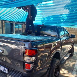Ford Ranger Double Cab Hard Tri Fold cover